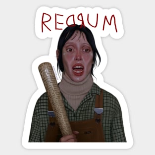 Shelley Duvall Bat Sticker